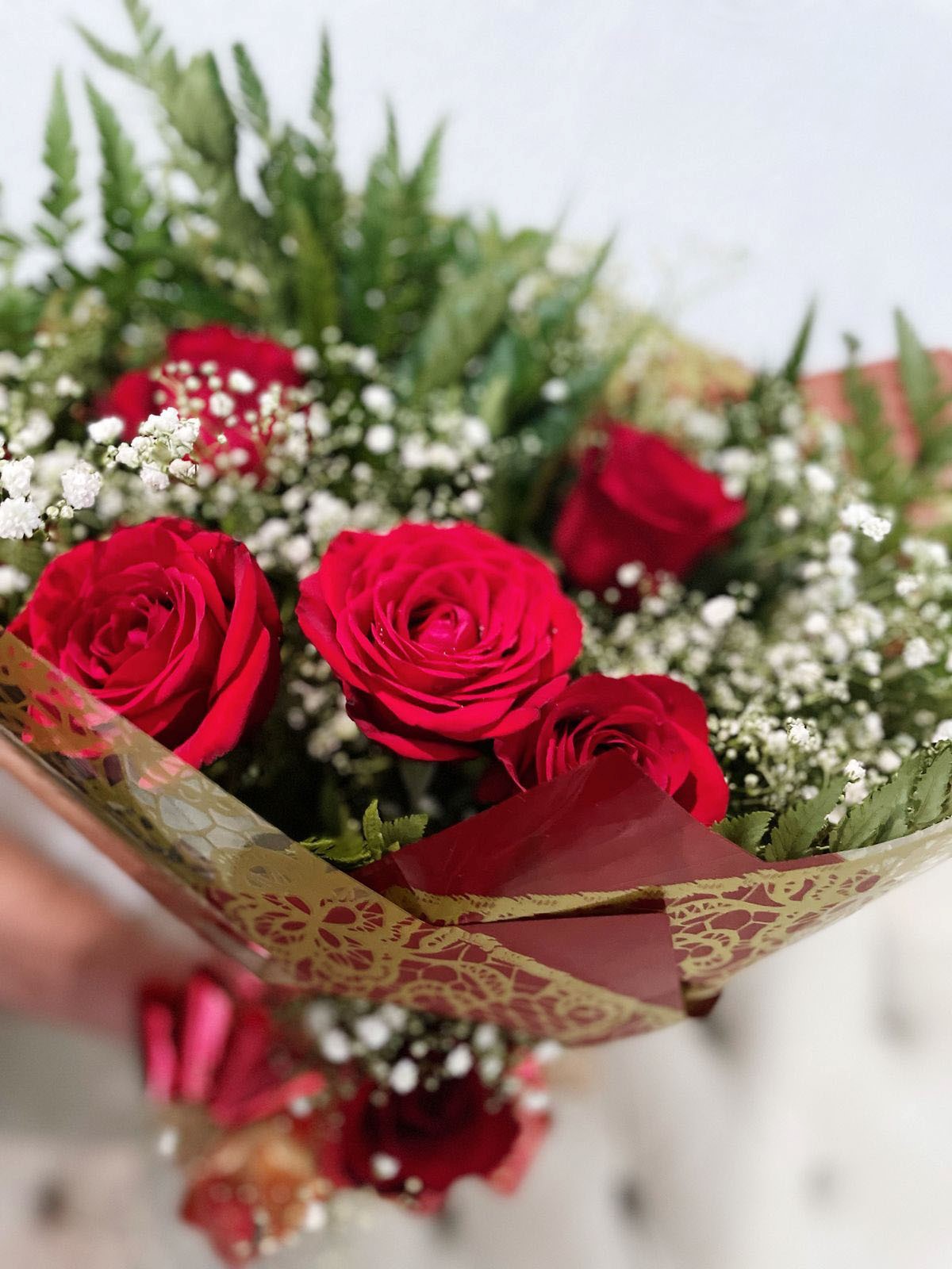 Buquê Encanto de Flores 💐✨ | Cesta Encantada